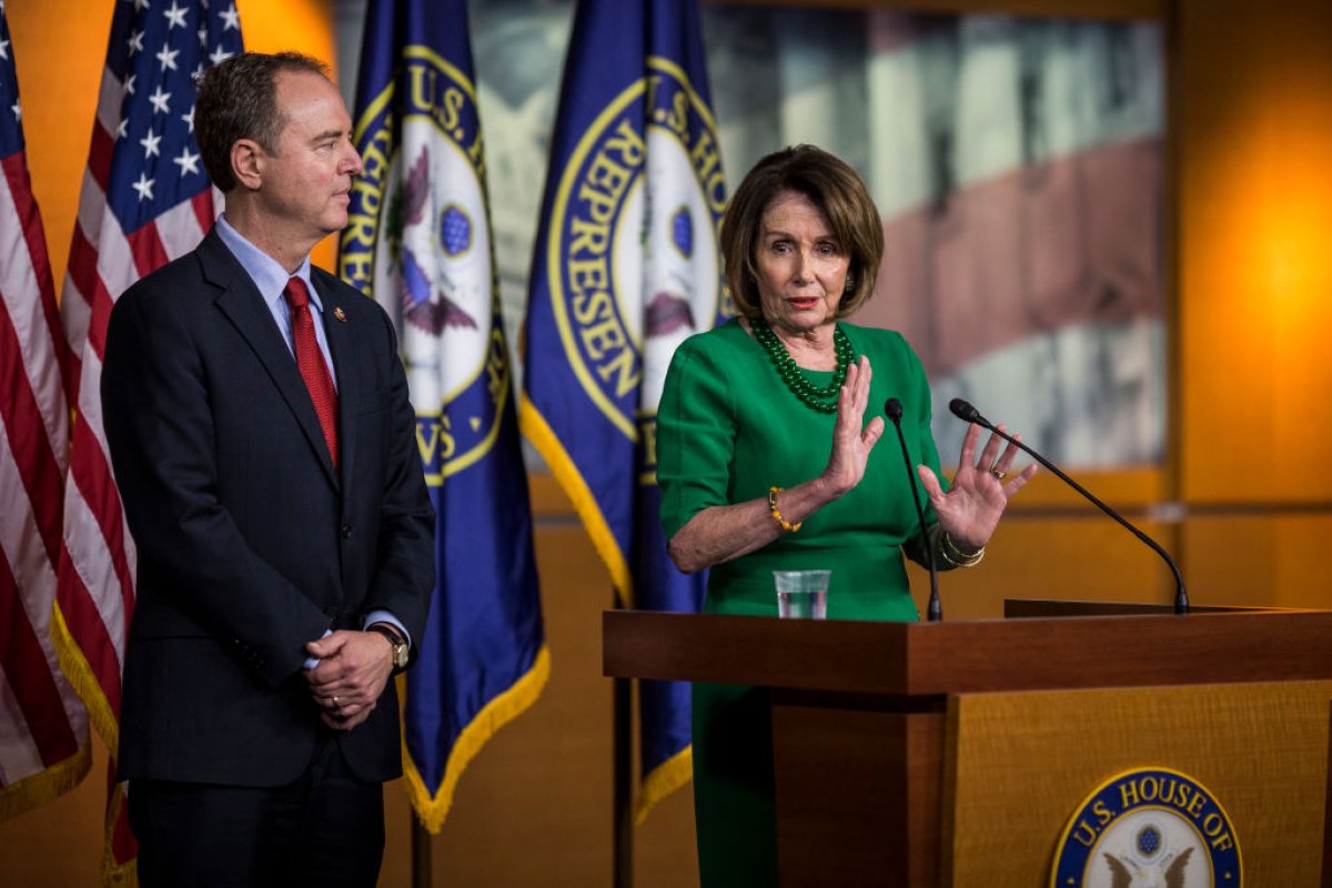 Adam Schiff and Nancy Pelosi