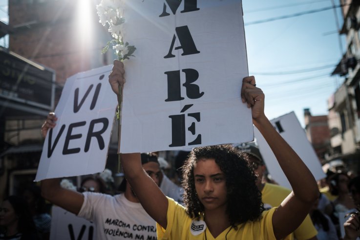 Brazil, Maré, Rio, peace, rally, police, violence Brazil, Maré, Rio, peace, rally, police, violence