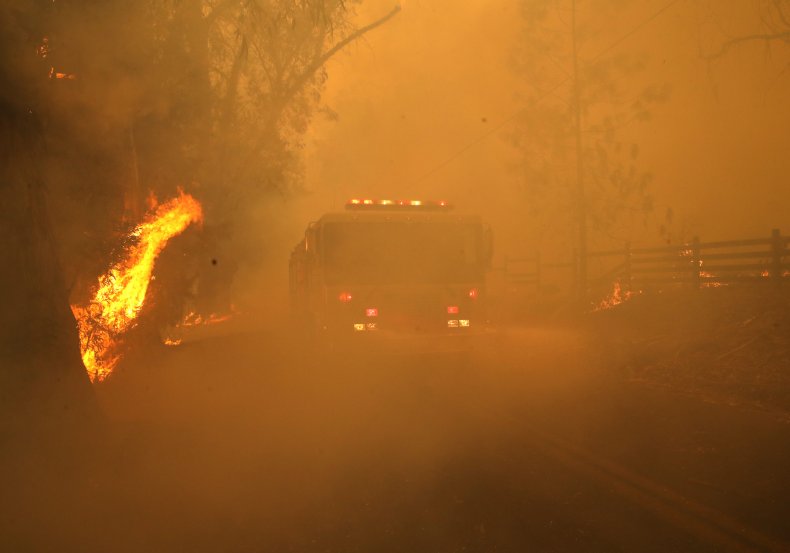 Kincade Fire Windsor California