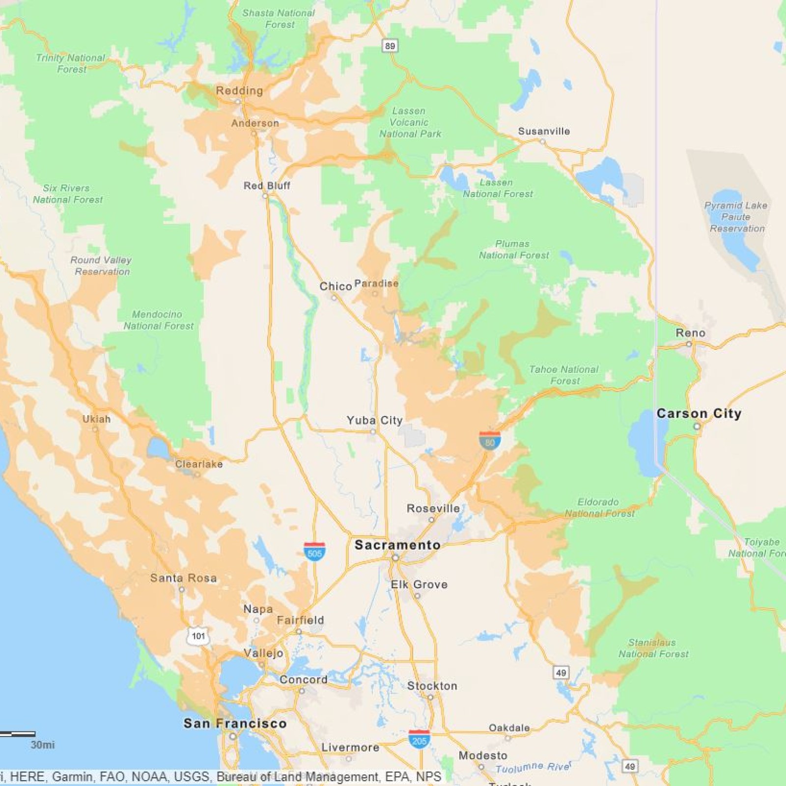 Pg E Power Outage Update Shut Off Map As 510 000 California