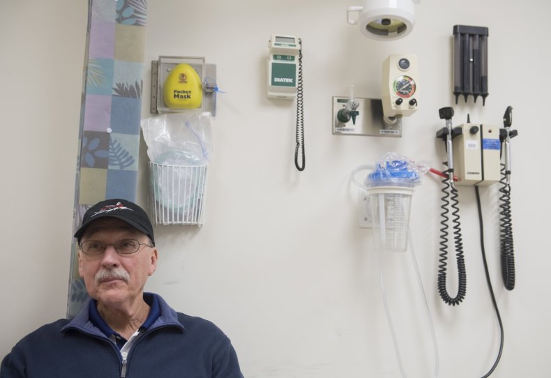 Cancer Patient Awaits Doctor