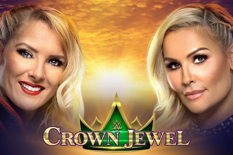 wwe crown jewel lacey evans natalya new