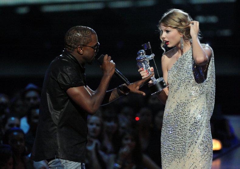 Kanye West Taylor Swift MTV