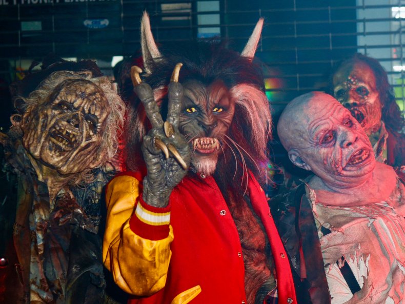 Werewolf costume