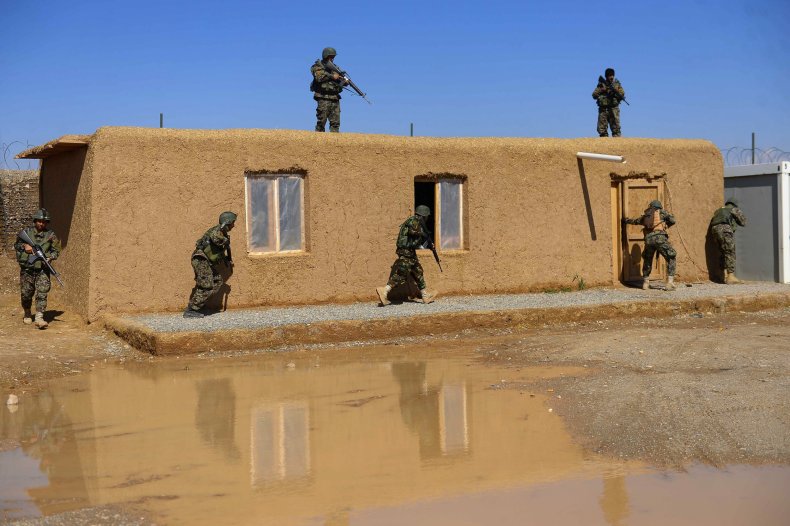 Afghan National Army (ANA) soldiers