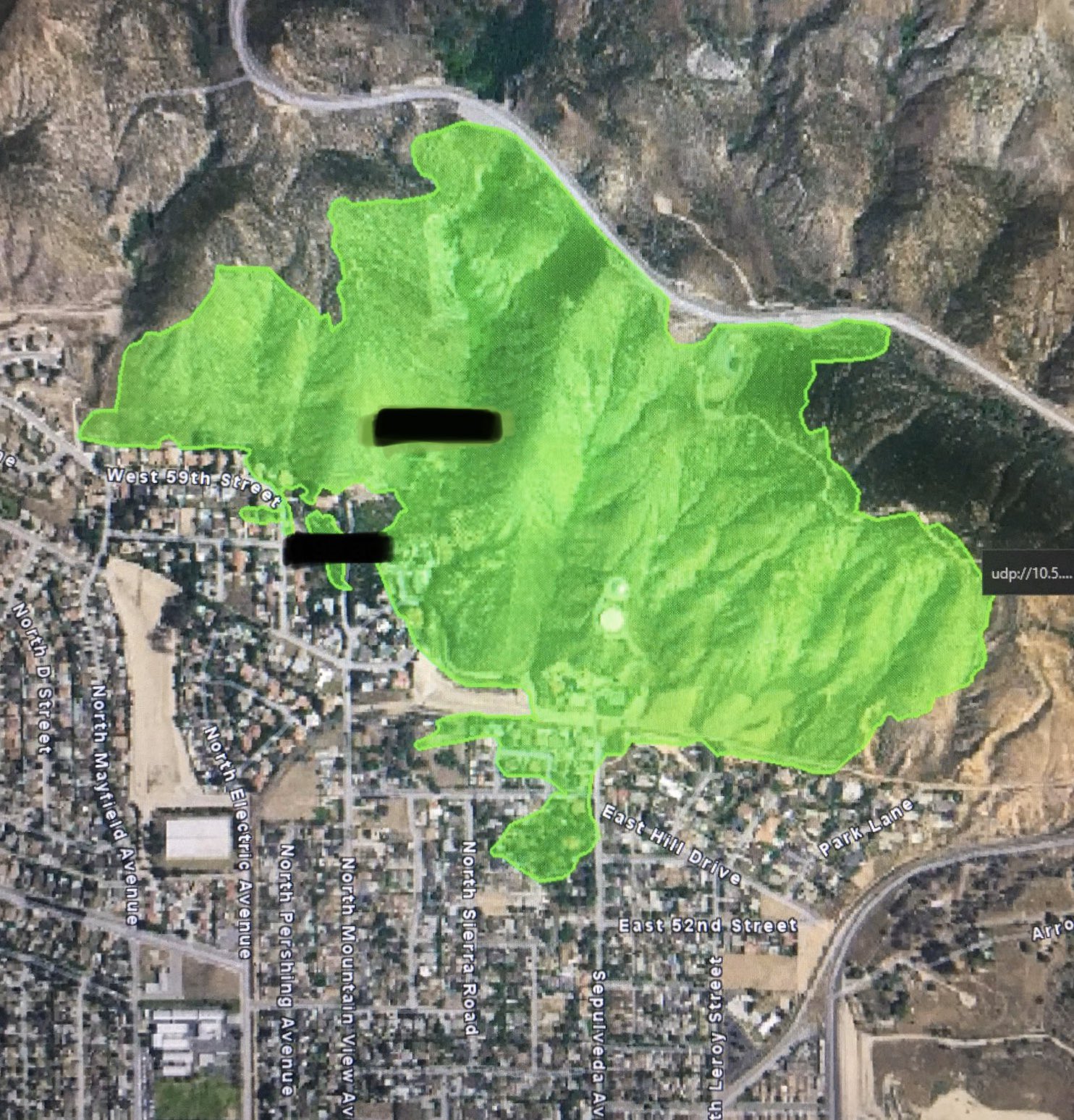 Hillside Fire Map: New Flames Ignite Near Waterman Canyon In San 