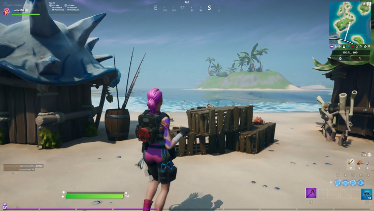 fortnite coral cove gameplay