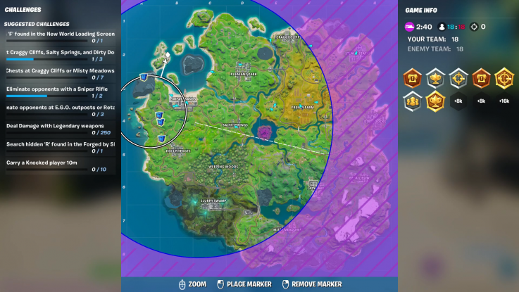 fortnite coral cove location