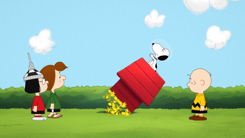 snoopy in space apple tv