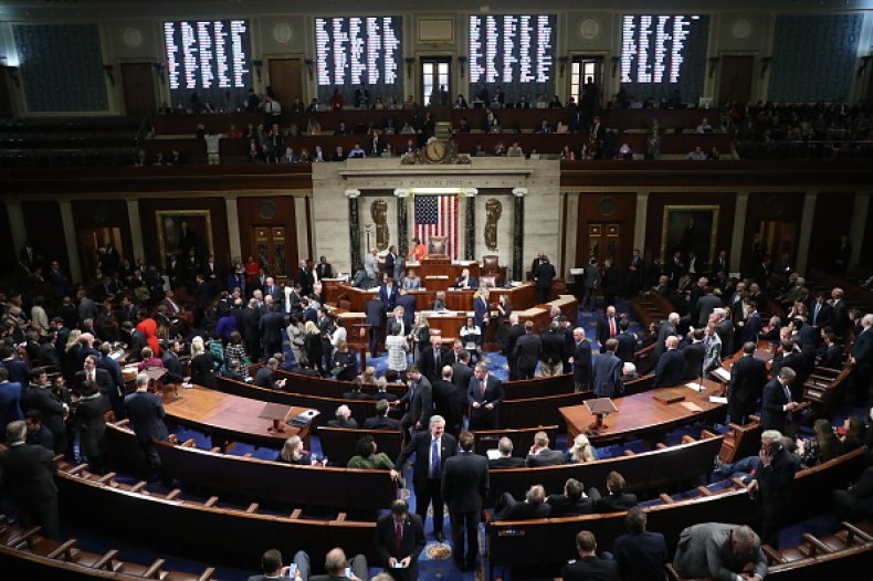 house democrats vote move forward with impeachment