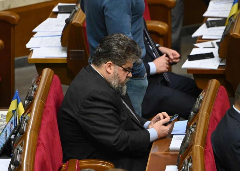 Ukraine lawmaker Bogdan Yaremenko 