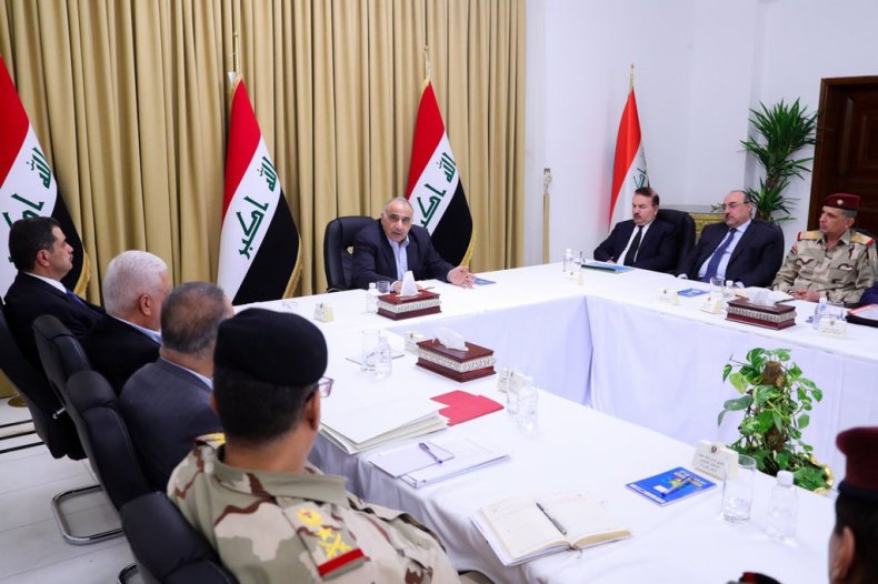 iraqi prime minister adel abdul-mahdi security forces