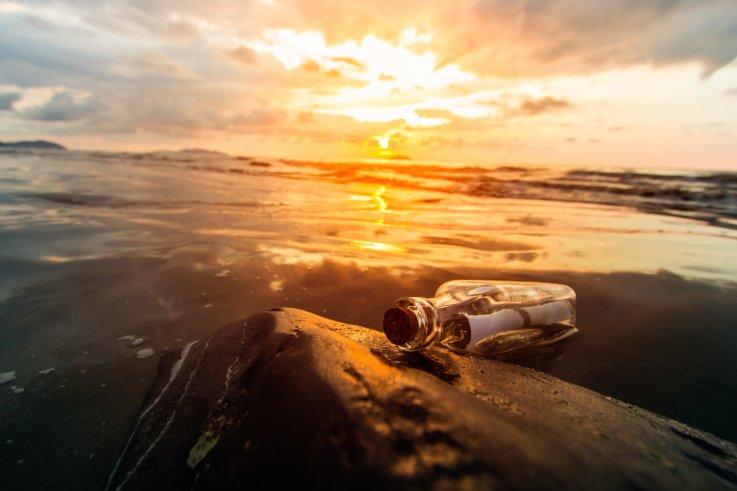 message in a bottle message in a bottle