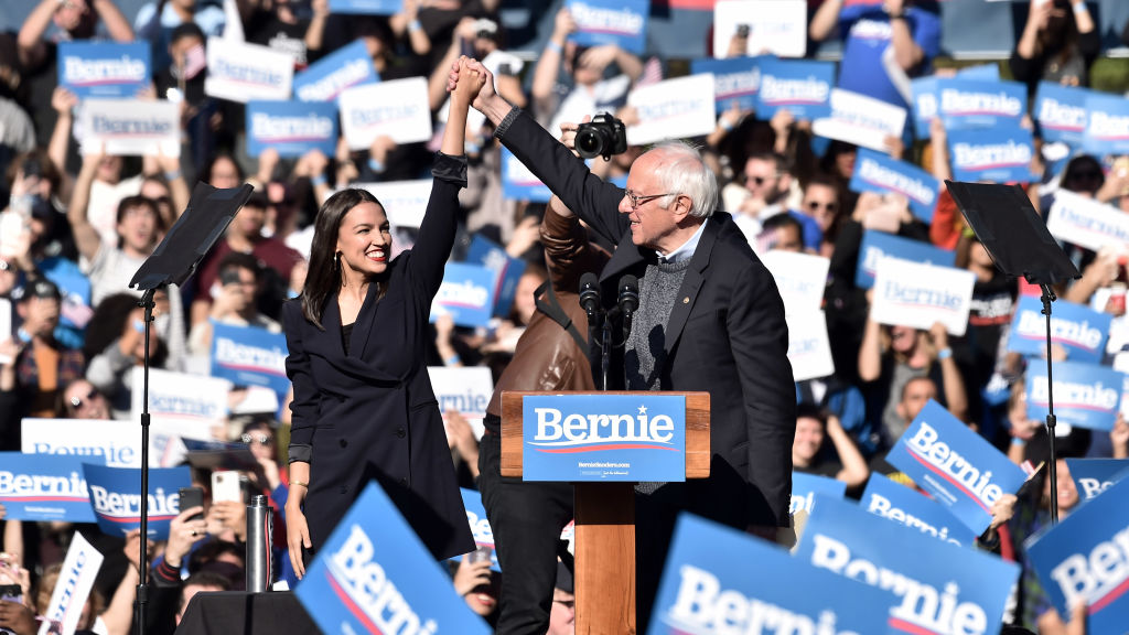 aoc bernie sanders