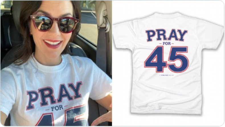 pray for 45 graham t-shirt