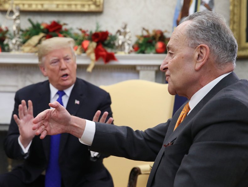 Donald Trump Chuck Schumer