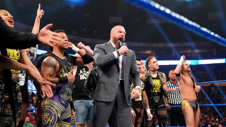 nxt invades smackdown triple h