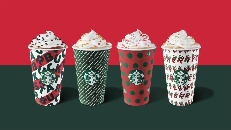 Starbucks Red Cups 2019 What Christmas Holiday Drinks are