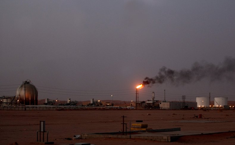 Saudi Aramco oil installation