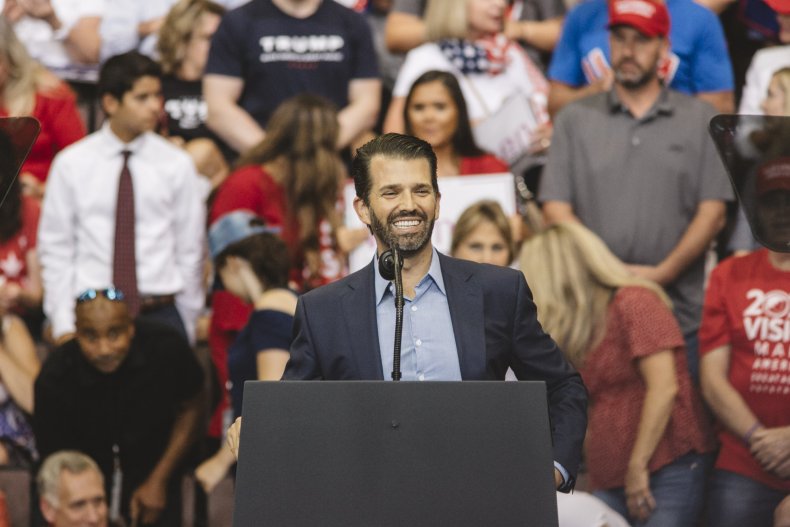 Donald Trump Jr Michael Jackson