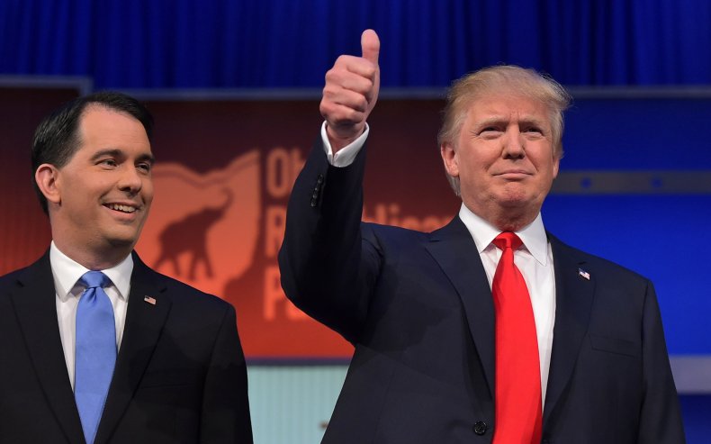 scott walker trump bernie sanders