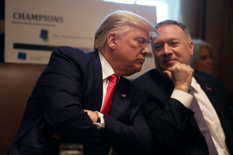 Trump and Pompeo Trump and Pompeo