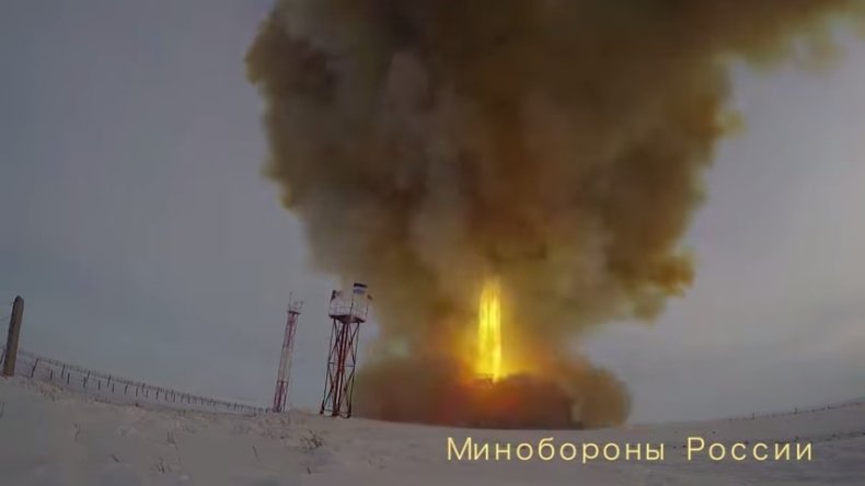 russia military avangard glide vehicle test