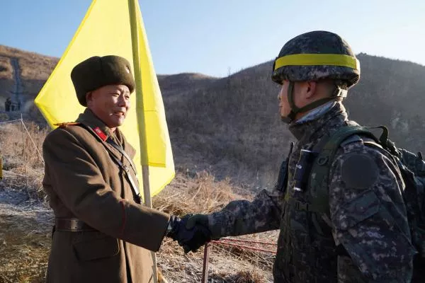 north south korea military border dmz