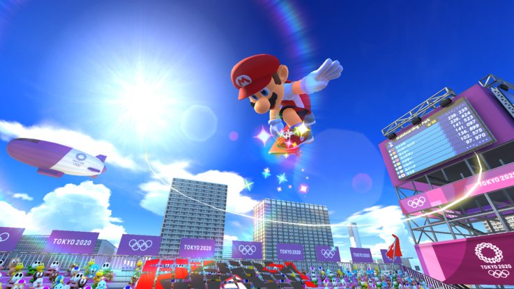 Mario and Sonic Olympic Games Tokyo Skateboarding Mario and Sonic Olympic Games Tokyo Skateboarding