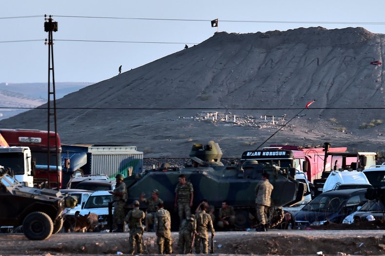 turkey military border isis syria