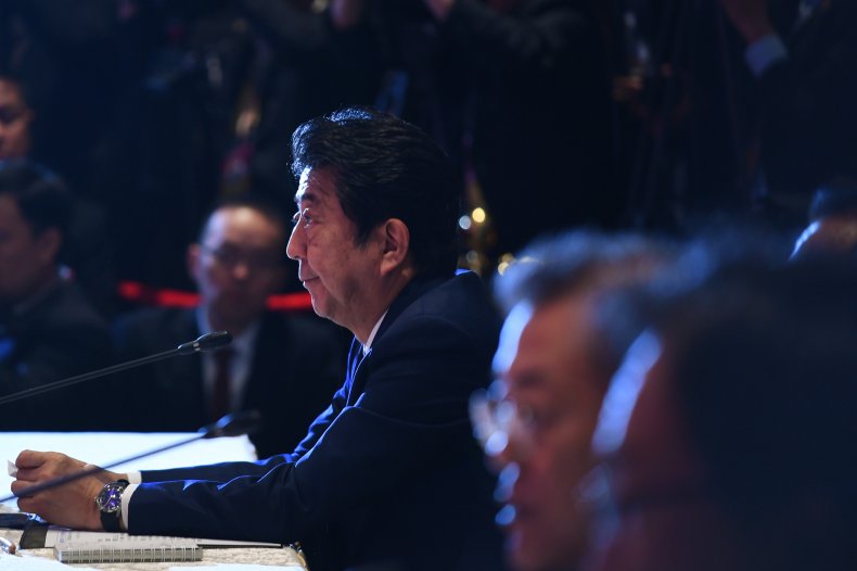 japan abe shinzo asean summit thailand