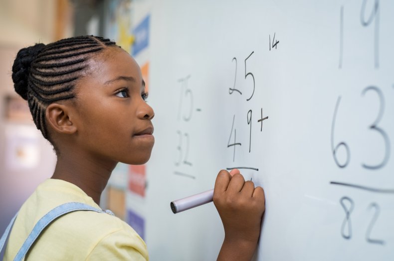 math, child, student, girl, learning, stock, getty