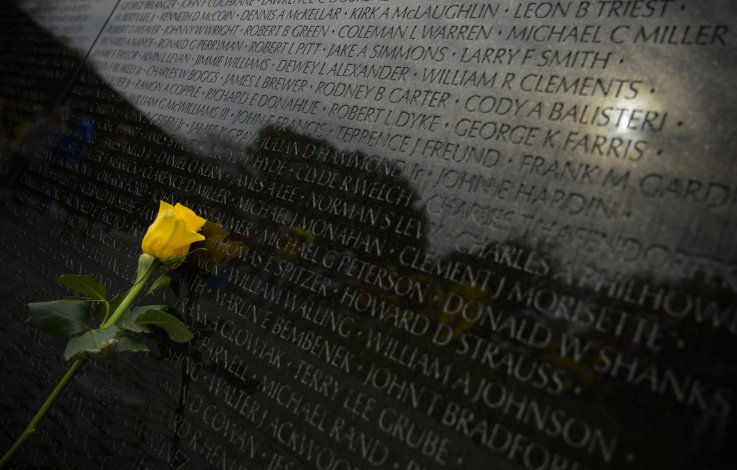 Vietnam War Memorial in Washington DC