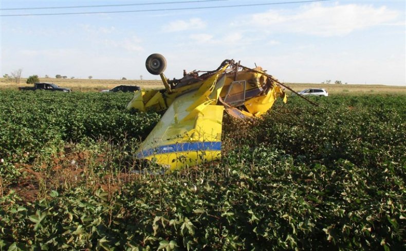Plane crash Turkey Texas