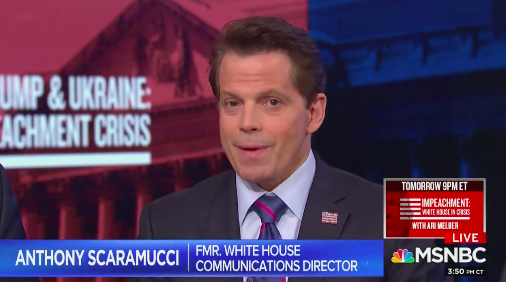 Scaramucci Predicts 85 Ex-White House Staffers Could Turn on Trump ...