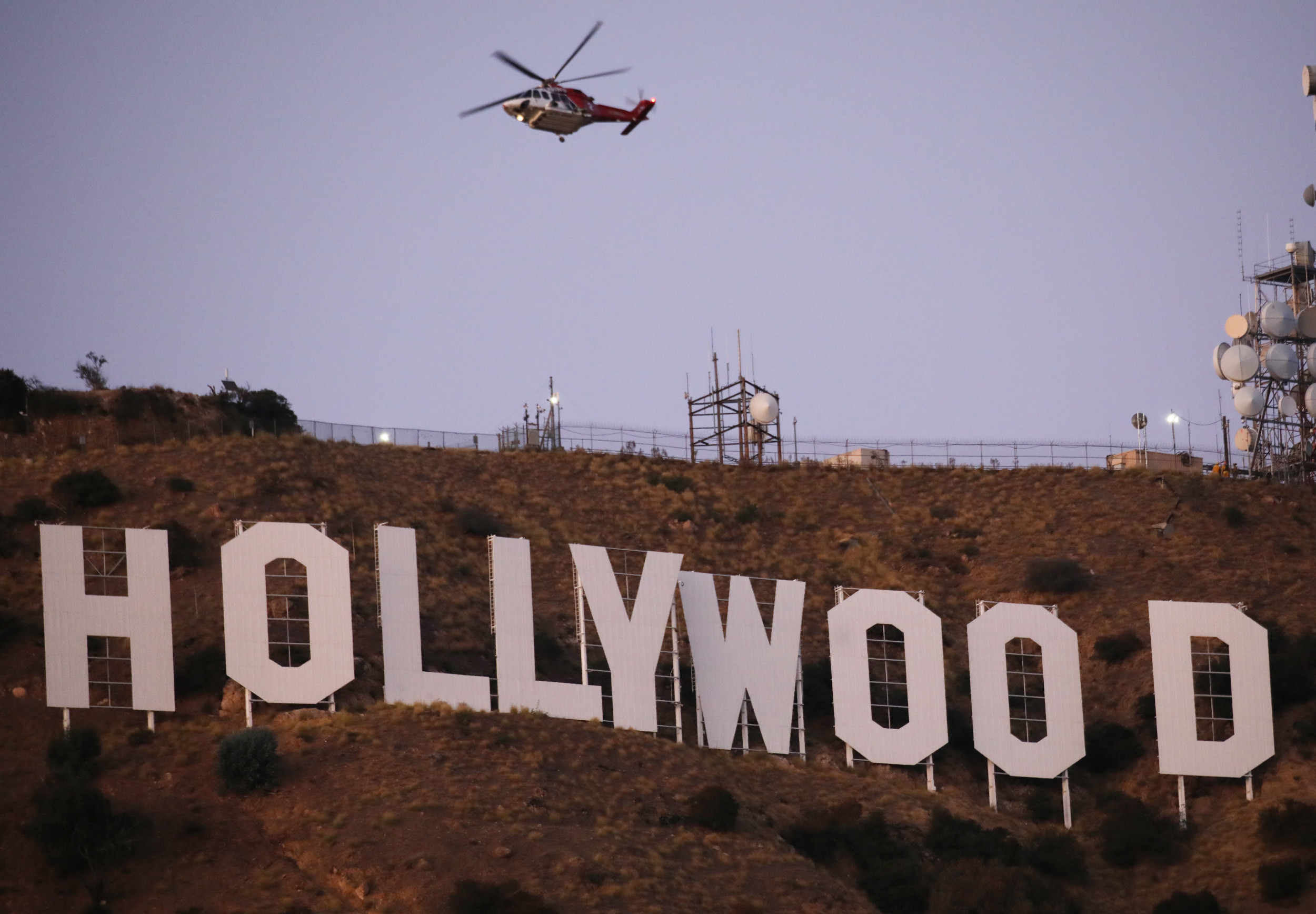 Barham Fire Burns In Los Angeles County As Firefighters Make Progress Containing Other Wildfires 0478