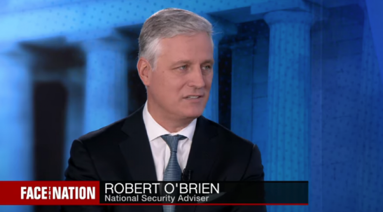 robert o'brien national security adviser