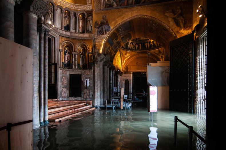 Flooded Basilica of St. Marks