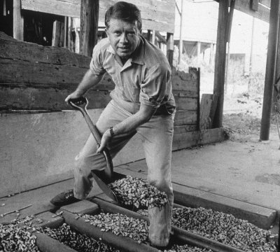 Jimmy Carter peanut farm picture