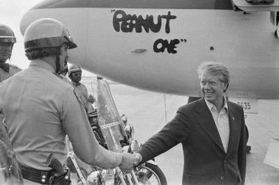 Jimmy Carter plane peanut president campaign