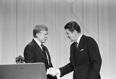 Jimmy Carter Ronald Reagan debate 1980