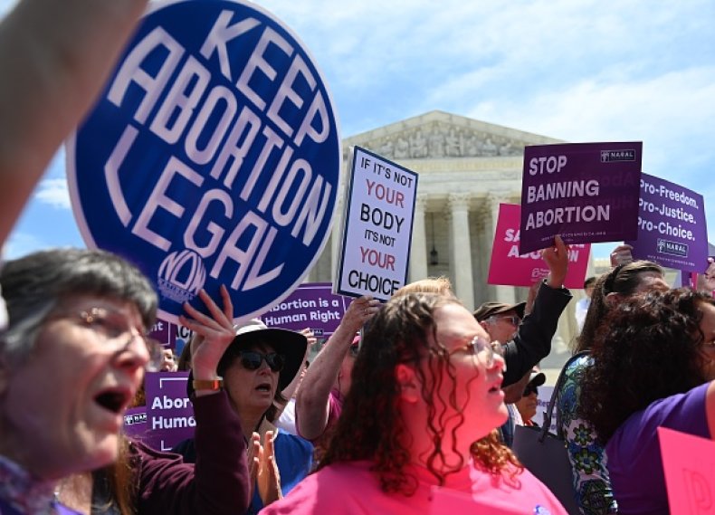 abortion rights activists supreme court D.C.