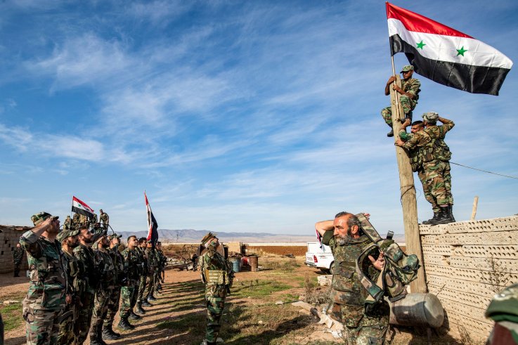 syria military government flag kurds syria military government flag kurds