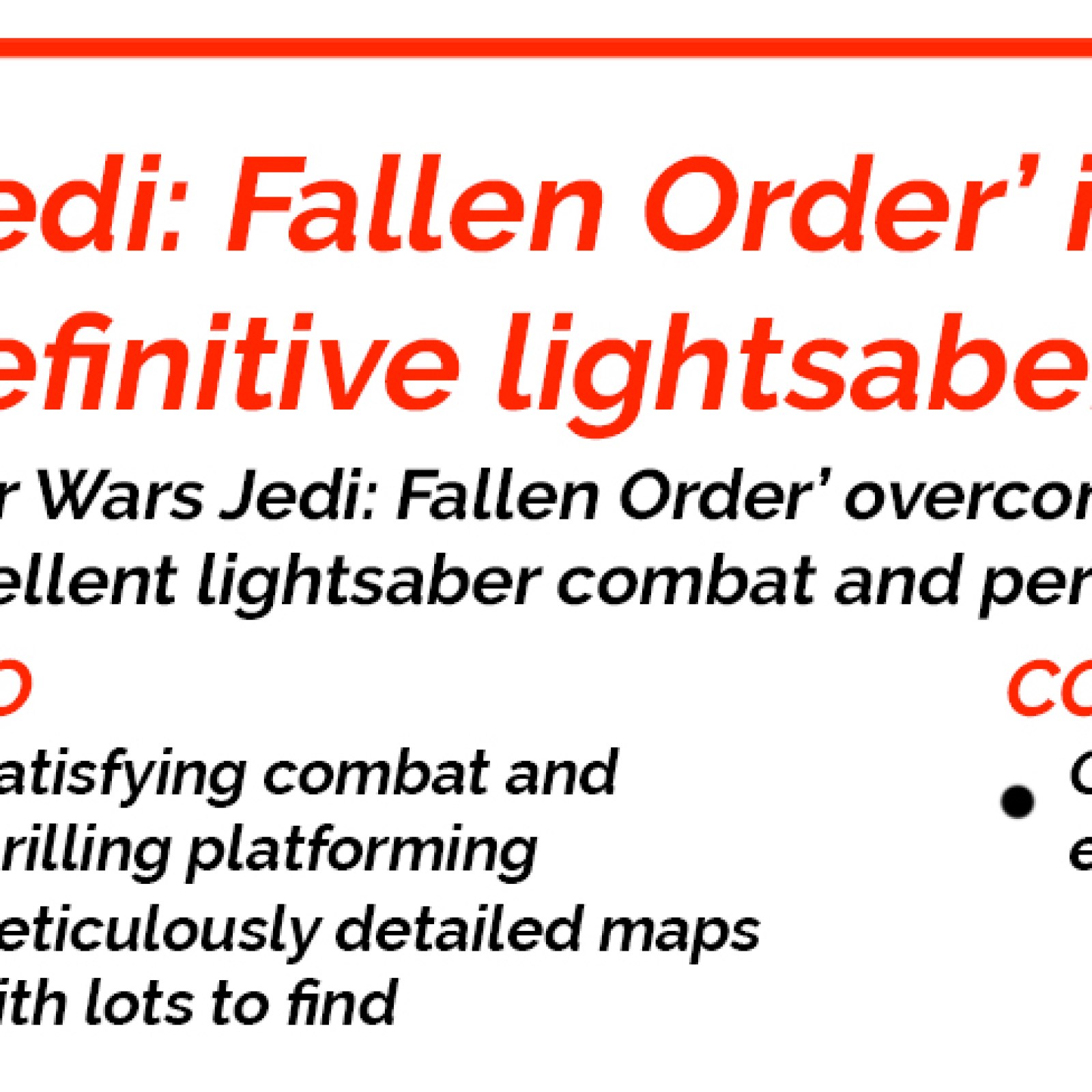 Star Wars Jedi Fallen Order Review Perfect Immersion And Lightsaber Combat Overpowers Familiar Gameplay