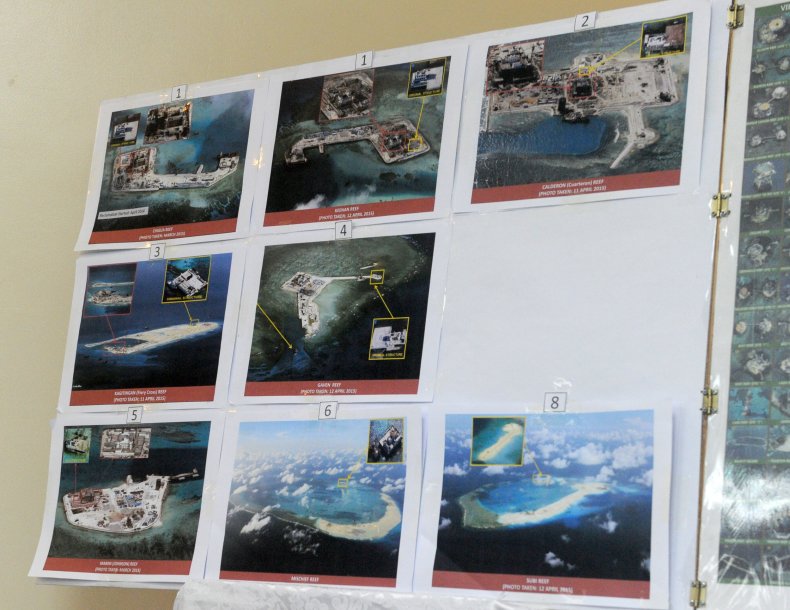 China, South China Sea, man made, bases