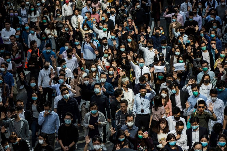 hong kong demonstration