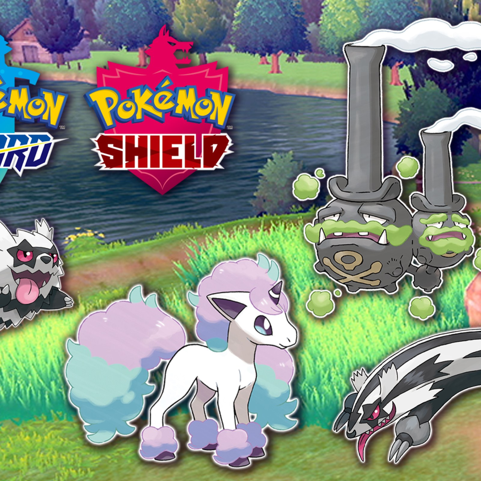 Pokémon Sword and Shield's new monsters are made of coal and cream