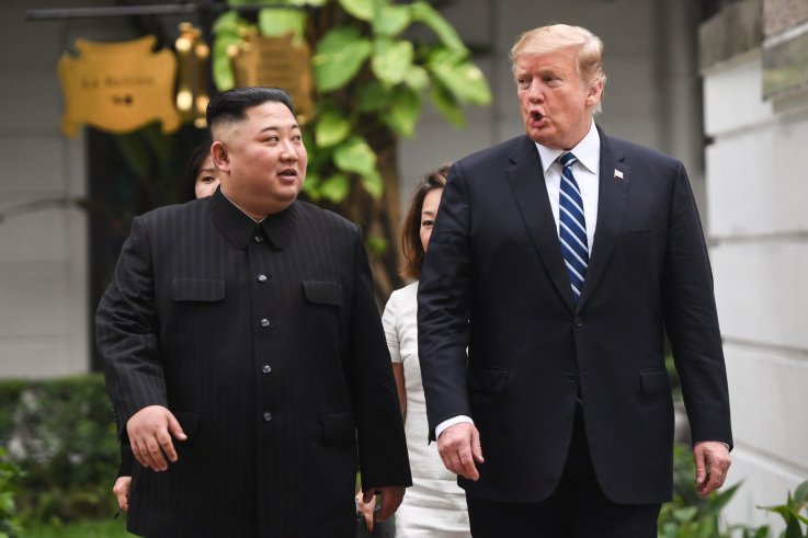Trump and Kim Trump and Kim