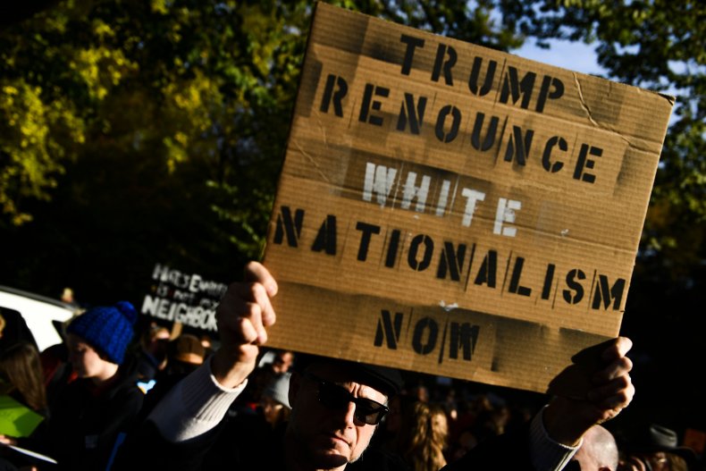 synagogue protest