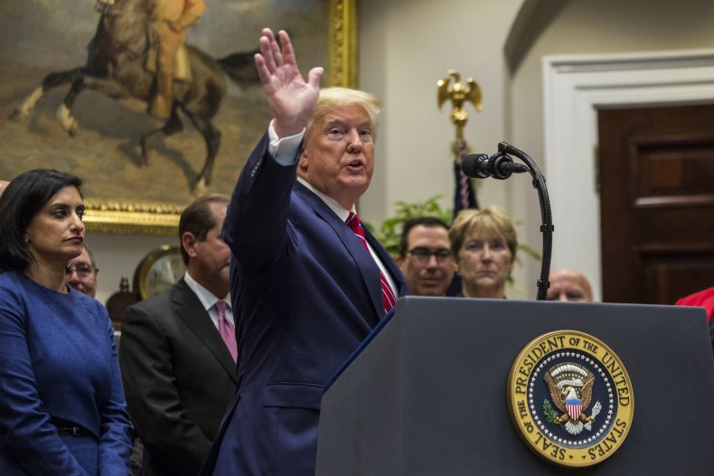 Trump Delivers Remarks On Transparency In Health Care Prices